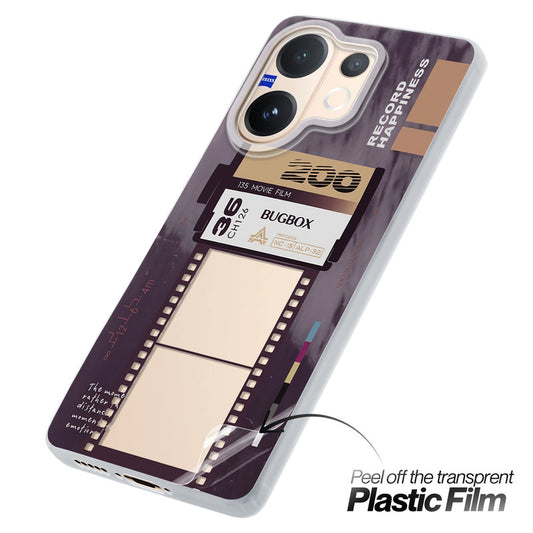 Designer Cover Case with Customizable Transparent Slot for Personalised Photos For Vivo V60 5G