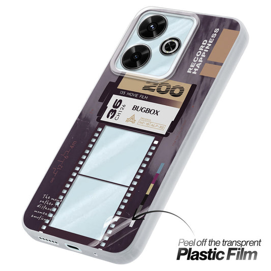 Designer Cover Case with Customizable Transparent Slot for Personalised Photos For Redmi 13 5G