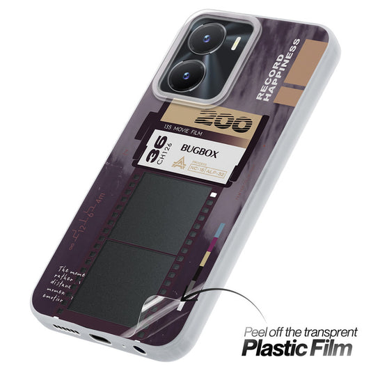 Designer Cover Case with Customizable Transparent Slot for Personalised Photos For Vivo T2x 5G