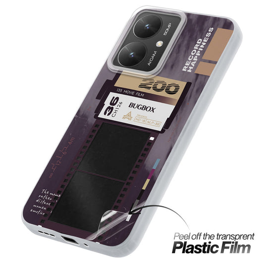 Designer Cover Case with Customizable Transparent Slot for Personalised Photos For Poco M6 5G
