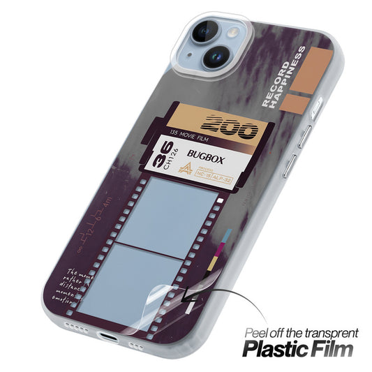 Designer Cover Case with Customizable Transparent Slot for Personalised Photos For Apple iPhone 14
