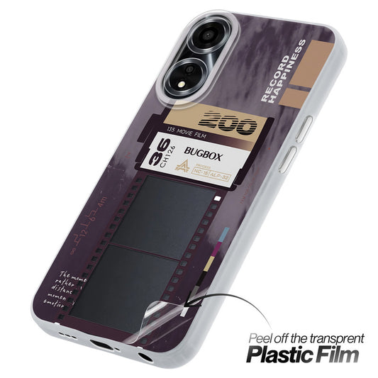 Designer Cover Case with Customizable Transparent Slot for Personalised Photos For Oppo A59 5G