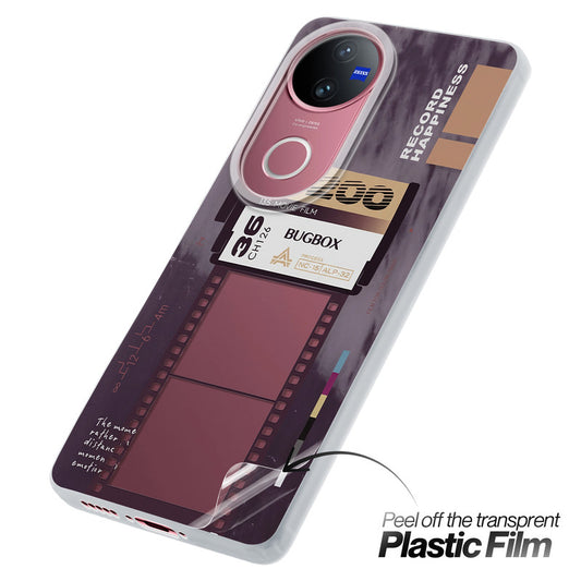 Designer Cover Case with Customizable Transparent Slot for Personalised Photos For Vivo V50 5G