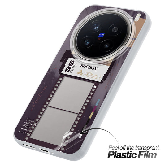 Designer Cover Case with Customizable Transparent Slot for Personalised Photos For Vivo X200 Pro 5G