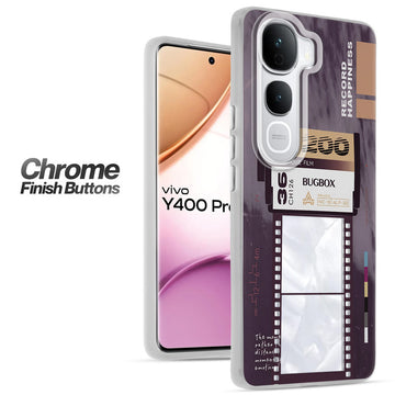 Designer Cover Case with Customizable Transparent Slot for Personalised Photos For Vivo Y400 Pro 5G