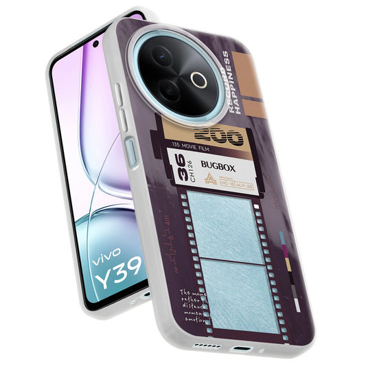 Designer Cover Case with Customizable Transparent Slot for Personalised Photos For Vivo Y39 5G
