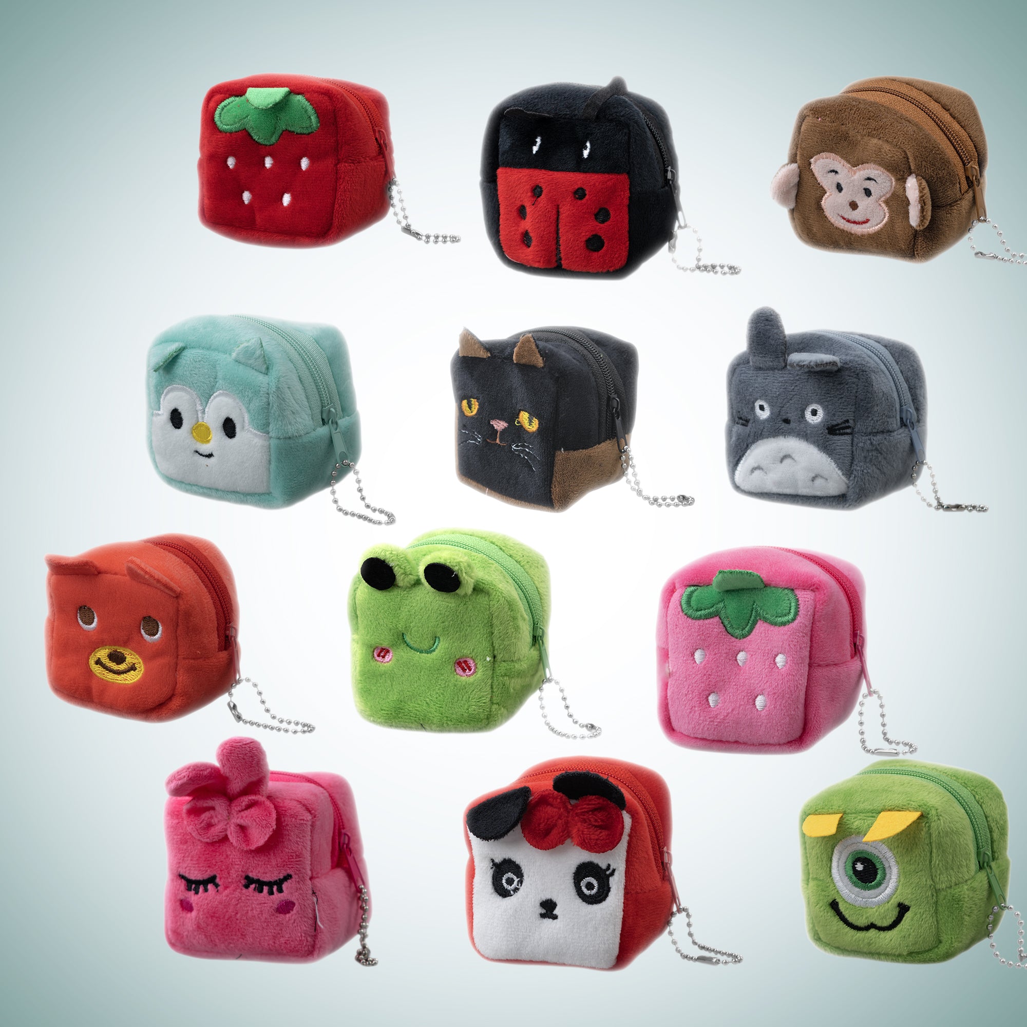 Universal Earbuds Cute 3D Multipurpose Pouch