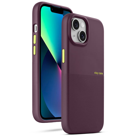 Premium Soft Silicone Back Cover for Apple iPhone 13 with Wireless Charging Support & Microfiber Interior
