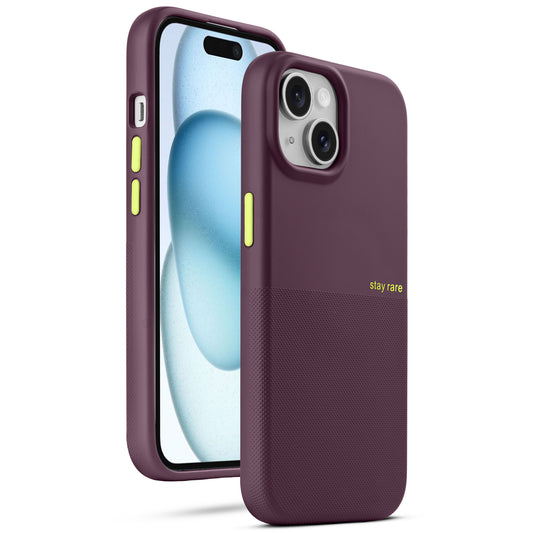 Premium Soft Silicone Back Cover for Apple iPhone 15 with Wireless Charging Support & Microfiber Interior