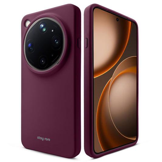 Stay Rare Smooth Silicone Case for Oppo Find X9 Ultra 5G with Anti-Slip Grip & Camera Protection