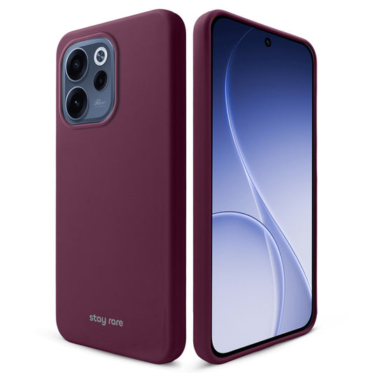 Stay Rare Smooth Silicone Case for Oppo Reno 15C 5G with Anti-Slip Grip & Camera Protection