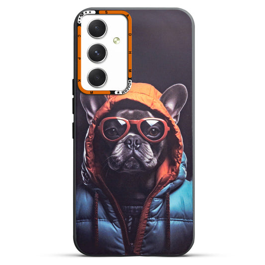 Dark Elegant Wild Creatures Printed Back Cases For Samsung A54 5G