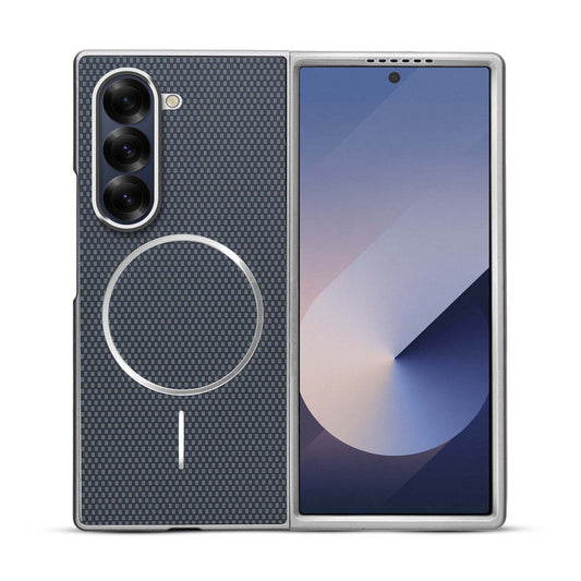Flexible TPU Back Cover for Samsung Z Fold 6 with MagSafe Support & Unique Printed Designs