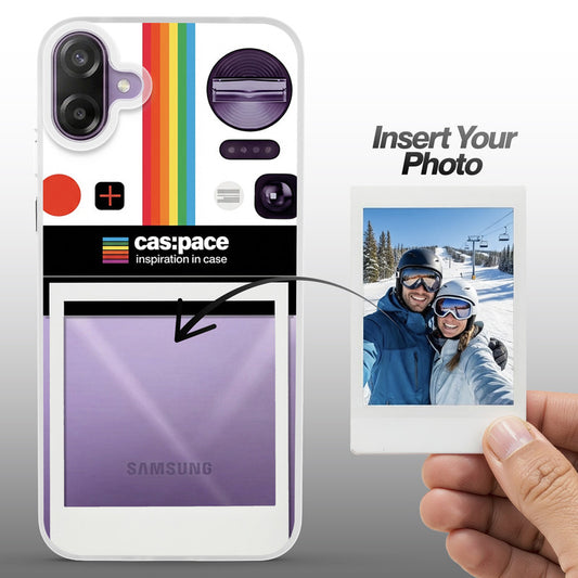Designer Cover Case with Customizable Transparent Slot for Personalised Photos For Samsung M17e 5G