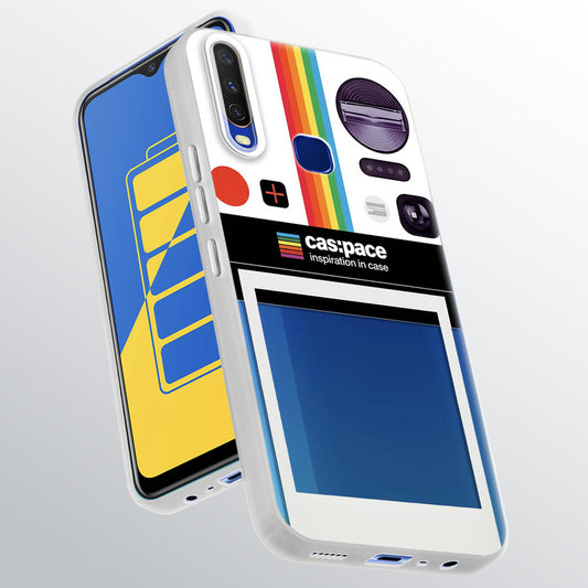 Designer Cover Case with Customizable Transparent Slot for Personalised Photos For Vivo Y15