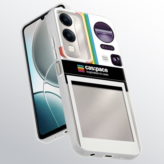 Designer Cover Case with Customizable Transparent Slot for Personalised Photos For Vivo Y19e