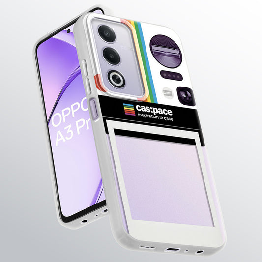 Designer Cover Case with Customizable Transparent Slot for Personalised Photos For Oppo A3 Pro 5G