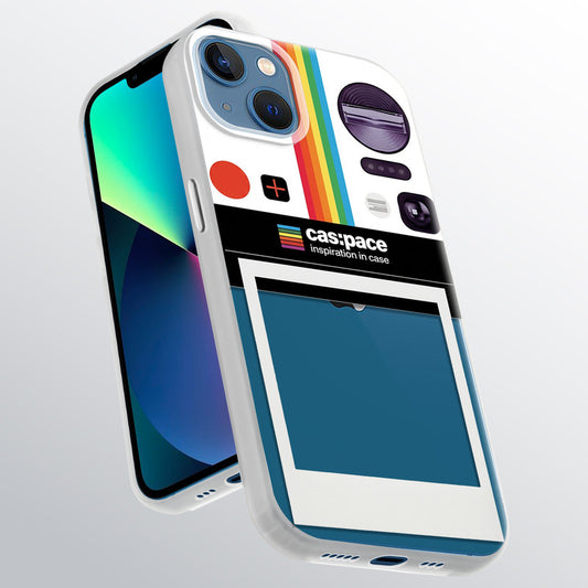 Designer Cover Case with Customizable Transparent Slot for Personalised Photos For Apple iPhone 13