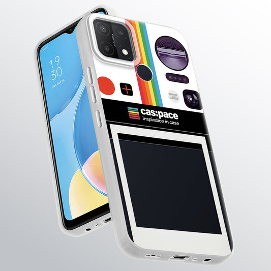 Designer Cover Case with Customizable Transparent Slot for Personalised Photos For Oppo A15S