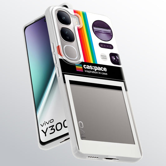 Designer Cover Case with Customizable Transparent Slot for Personalised Photos For Vivo Y300 5G