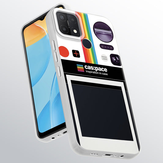 Designer Cover Case with Customizable Transparent Slot for Personalised Photos For Oppo A15
