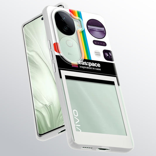 Designer Cover Case with Customizable Transparent Slot for Personalised Photos For Vivo V40e 5G