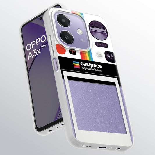 Designer Cover Case with Customizable Transparent Slot for Personalised Photos For Oppo A3x 5G