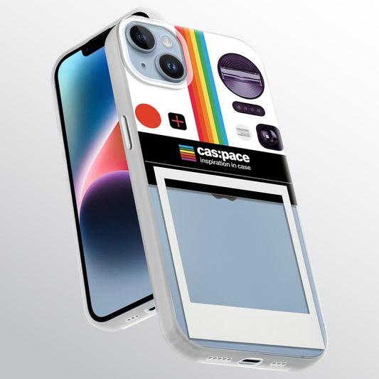 Designer Cover Case with Customizable Transparent Slot for Personalised Photos For Apple iPhone 14