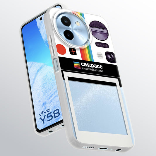 Designer Cover Case with Customizable Transparent Slot for Personalised Photos For Vivo Y58 5G