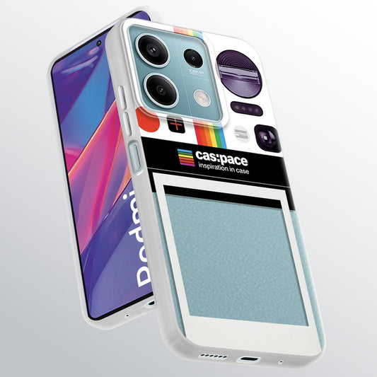 Designer Cover Case with Customizable Transparent Slot for Personalised Photos For Redmi Note 13 5G