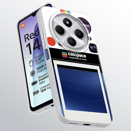 Designer Cover Case with Customizable Transparent Slot for Personalised Photos For Redmi 14C 5G