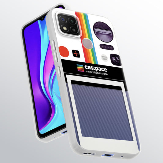 Designer Cover Case with Customizable Transparent Slot for Personalised Photos For Redmi 9