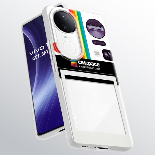 Designer Cover Case with Customizable Transparent Slot for Personalised Photos For Vivo T4R 5G