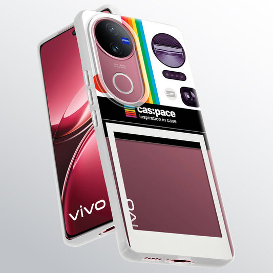 Designer Cover Case with Customizable Transparent Slot for Personalised Photos For Vivo V50 5G