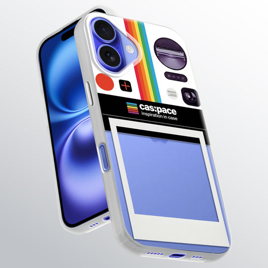 Designer Cover Case with Customizable Transparent Slot for Personalised Photos For Apple iPhone 16