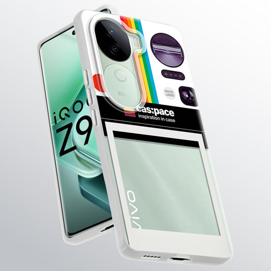 Designer Cover Case with Customizable Transparent Slot for Personalised Photos For iQOO Z9s 5G