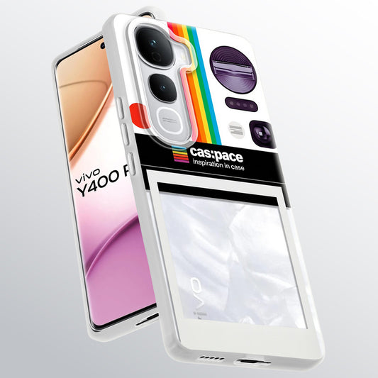 Designer Cover Case with Customizable Transparent Slot for Personalised Photos For Vivo Y400 Pro 5G