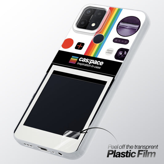 Designer Cover Case with Customizable Transparent Slot for Personalised Photos For Oppo A15S