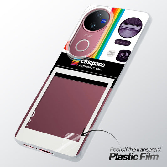 Designer Cover Case with Customizable Transparent Slot for Personalised Photos For Vivo V50 5G