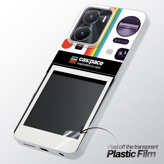 Designer Cover Case with Customizable Transparent Slot for Personalised Photos For Vivo T2x 5G