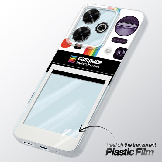 Designer Cover Case with Customizable Transparent Slot for Personalised Photos For Redmi 13 5G