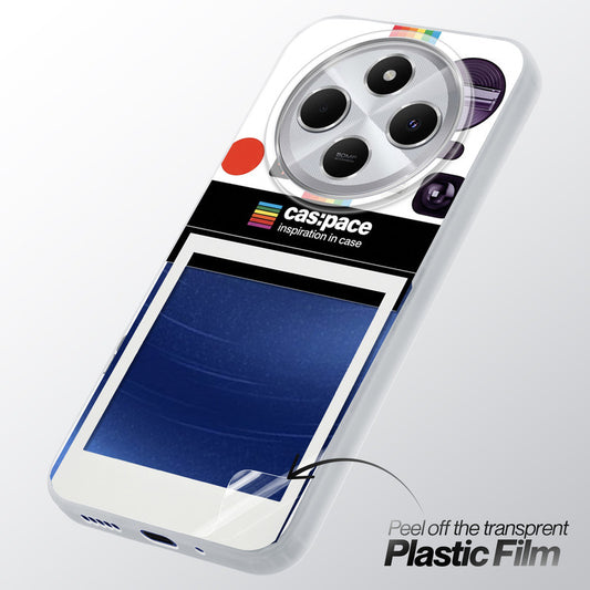Designer Cover Case with Customizable Transparent Slot for Personalised Photos For Redmi A4 5G
