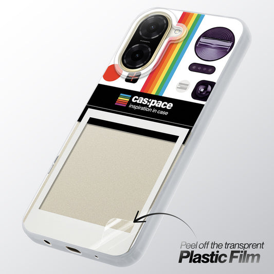 Designer Cover Case with Customizable Transparent Slot for Personalised Photos For Redmi A5