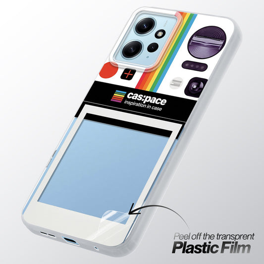 Designer Cover Case with Customizable Transparent Slot for Personalised Photos For Redmi Note 12 4G
