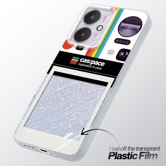 Designer Cover Case with Customizable Transparent Slot for Personalised Photos For Redmi 13C 5G