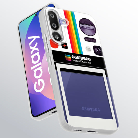 Designer Cover Case with Customizable Transparent Slot for Personalised Photos For Samsung F56 5G