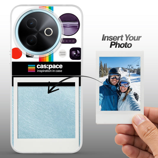 Designer Cover Case with Customizable Transparent Slot for Personalised Photos For Vivo Y39 5G