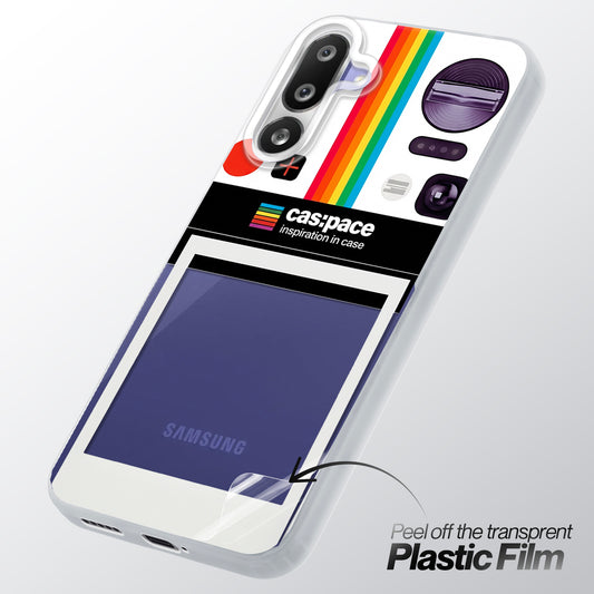 Designer Cover Case with Customizable Transparent Slot for Personalised Photos For Samsung F56 5G