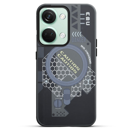 Mechanical Circuit Print Hard Back Cover For OnePlus Nord 3 5G