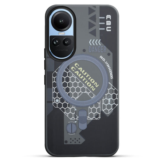 Circuit Printed Hard Back Cover Case For Oppo Reno 10 5G
